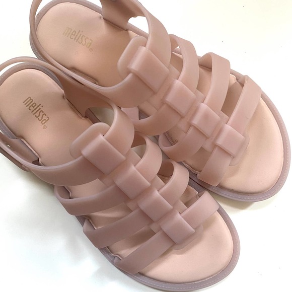 Melissa | Shoes | Melissa Flox Jelly Sandal Fisherman Blush Pink | Poshmark
